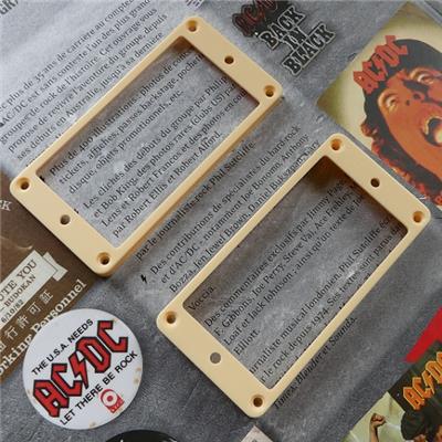 SET 2 CONTOURS MICRO CREME FONCE HUMBUCKER COURBES SLANTED ASIATIQUE