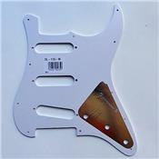 GAUCHER PICKGUARD SSS VINTAGE '62 BLANC 1 PLI BOSTON