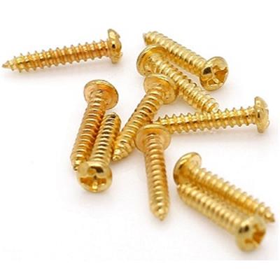 Tuner Screws Gold 11x2.1mm (6 pieces)