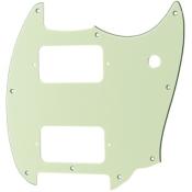PICKGUARD MUSTANG SQUIER BULLET HH MINT GREEN