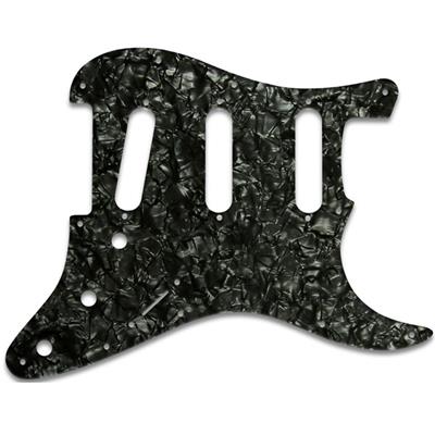 PICKGUARD STRAT SSS STANDARD BLACK PEARLOID