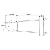 CORDIER TRAPEZE GIBSON 335 DORE FRED'S (135mm)