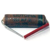 CONDENSATEUR VINTAGE LIUTOPIA GREEN STRIP INK 0.022 uF 250 VDC