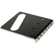 CHEVALET FENDER TELE MODERNE CHROME 6 PONTETS PLEINS 10.8mm