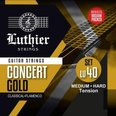 CORDES CLASSIQUE FLAMENCO LUTHIER GOLD 40 MEDIUM/HARD