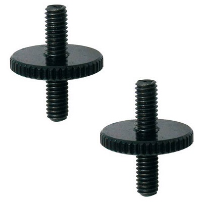 PAIRE D'INSERTS CHEVALET TYPE TUNOMATIC 4mm NOIRS
