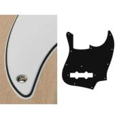 PICKGUARD JAZZ BASS BOSTON BLANC 3 PLIS