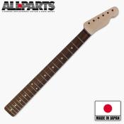 MANCHE TELECASTER ALLPARTS TRO-62 PALISSANDRE 21 NON VERNIS 7.25"