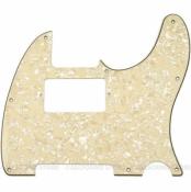 PICKGUARD TELE H HUMBUCKER CREAM PEARL WD