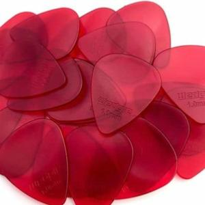 12 MEDIATORS WEDGIE CLEAR XL 1.0mm