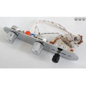 PLAQUE DE CONTROLE CABLEE TELECASTER 3P DM30 + ORANGE