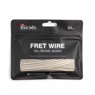 24 FRETTES BLACKSMITH 2.9x1.3mm RADIUS 12" NICKEL SILVER