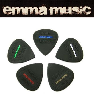 12 MEDIATORS PICKBOY EDGE CARBON NYLON 0.60mm