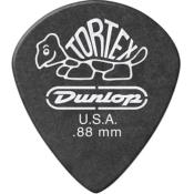 12 MEDIATORS DUNLOP TORTEX PITCH  JAZZ III BLACK .88mm