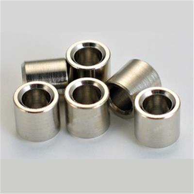 6 FERRULES GUITARE FLUSH-FIT NO LIP ACIER INOXYDABLE 9,5x9,4mm