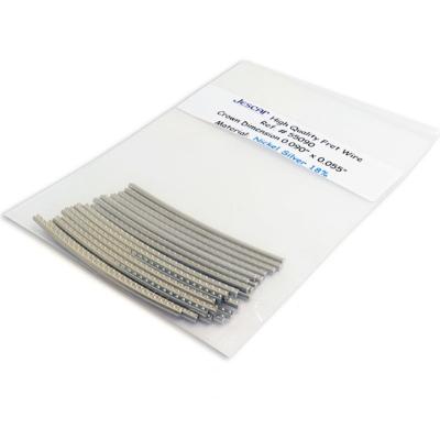 25 FRETTES JESCAR 2.28x1.4mm RADIUS 10" (25x70mm)
