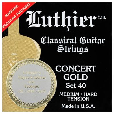 CORDES CLASSIQUE LUTHIER SUPER CARBON 40SC MEDIUM/HARD