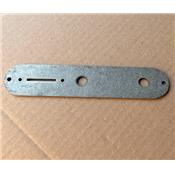 PLAQUE CONTROLE TELECASTER ANTIQUE SILVER 9.6mm