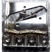 CHEVALET TELE VINTAGE NICKEL 3 PONTETS LAITON GAUCHER