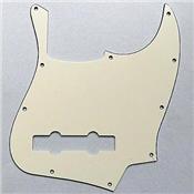 PICKGUARD JAZZ BASS 5 CORDES CREME 3 PLIS