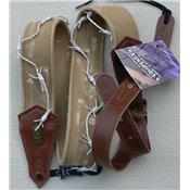 COURROIE LEVY'S COTON VIEILLI ET BARBELES TAN