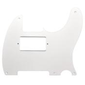 PICKGUARD TELE BLANC 5 TROUS H HUMBUCKER HOSCO