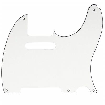 PICKGUARD TELE '52 PARCHEMIN 3 PLIS 5 TROUS