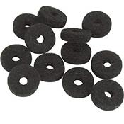 2 FEUTRES ATTACHE-COURROIE NOIRS