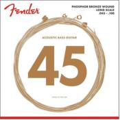 CORDES BASSE ACOUSTIQUE FENDER 8060 45-100