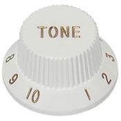 1 BOUTON STRAT BLANC TONE 6mm UNIVERSEL
