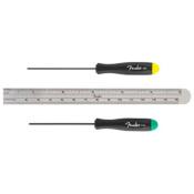 SET DE REGLAGE FENDER REGLE ET TOURNEVIS ALLEN 1/16 et .05
