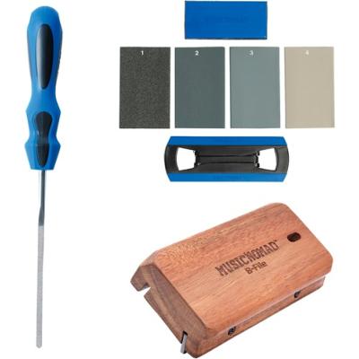 KIT ENTRETIEN FRETTES MUSICNOMAD MN871 (8 PIECES)