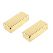 2 CAPOTS MINI HUMBUCKER DORES SANS TROU