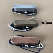 MICRO MANCHE TELE ERIC CUSTOM ALNICO V ANTIQUE BRASS