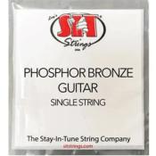 6 CORDES A L'UNITE SIT PHOSPHOR BRONZE GAUGE 22" FILEE