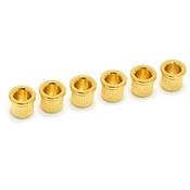 6 FERRULES GUITARE GOTOH DOREES 10x8.3x9mm