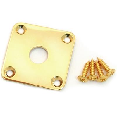 EMBASE JACK TYPE LES PAUL DOREE + VIS