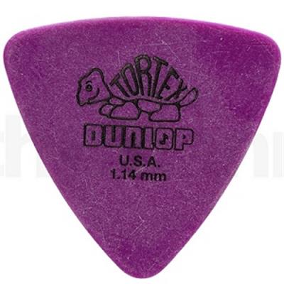 6 MEDIATORS DUNLOP TORTEX TRIANGLE 1.14mm
