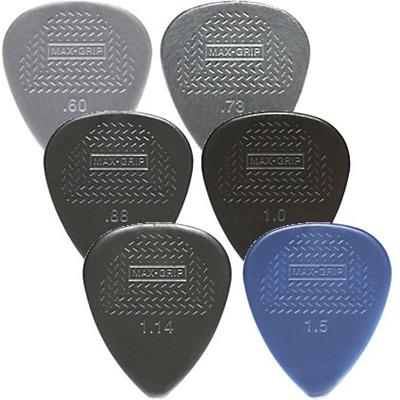 12 MEDIATORS DUNLOP NYLON MAX GRIP .73mm