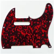 PICKGUARD TELECASTER '62 RED TIGER