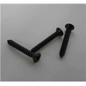 4 humbucker mounting screws black 16x2,1mm