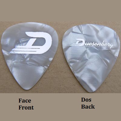 10 MEDIATORS DUESENBERG PEARLOID WHITE HEAVY