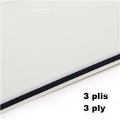 PICKGUARD JAZZ BASS 75' PARCHEMIN 3 PLIS