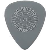 12 MEDIATORS DUNLOP PRIME GRIP DELRIN .71mm