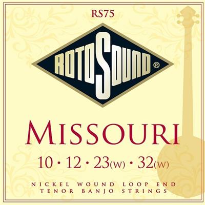 JEU DE CORDES CORDES ROTOSOUND RS75 MISSOURI 010-032 BANJO TENOR