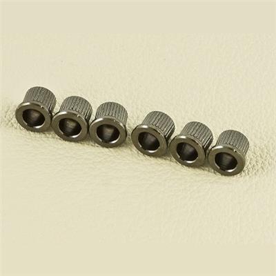 6 FERRULES GUITARE GOTOH COSMO BLACK 10x8.3x9mm