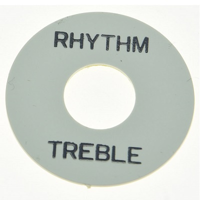 Toggle switch rhythm and treble white/black