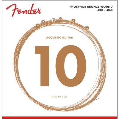 CORDES ACOUSTIQUE FENDER 60XL 10-48