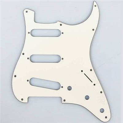PICKGUARD FENDER SSS STANDARD PARCHMENT 3 PLIS