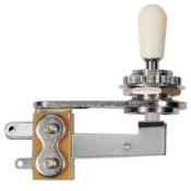 SELECTEUR TOGGLE 3P COUDE GOTOH EMBOUT CREME IMPORT 3,8mm